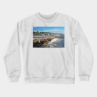 Lyme Regis from North Wall Crewneck Sweatshirt